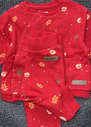 Кофта в новогодний принт размер:  ✔️ 62  ✔️ 80