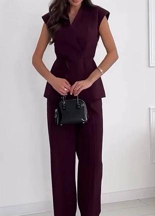 Костюм жилетка жилет на підкладці і брюки штани