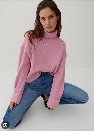 Свитер нежно разовой