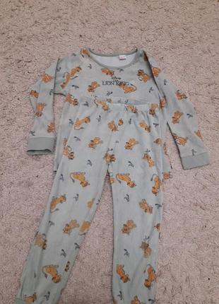 Пижама для мальчиков на 5-6 лет