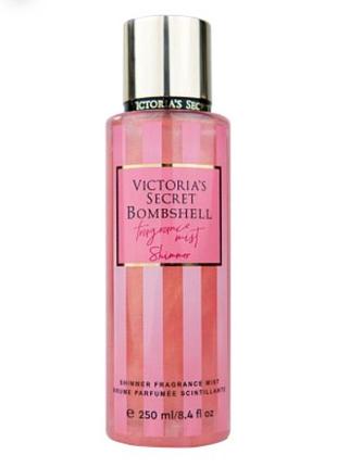 Парфумований спрей для тіла victoria`s secret bombshell shimmer 250 мл