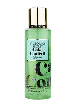 Парфумований спрей для тіла victoria`s secret cake confetti shimmer 250 мл