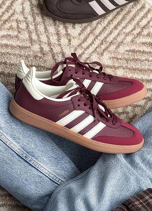 Adidas samba og maroon