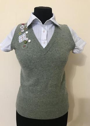 Джемпер вовна з ангорою