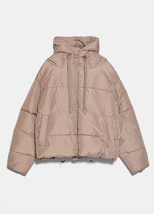 Куртка пуховик zara