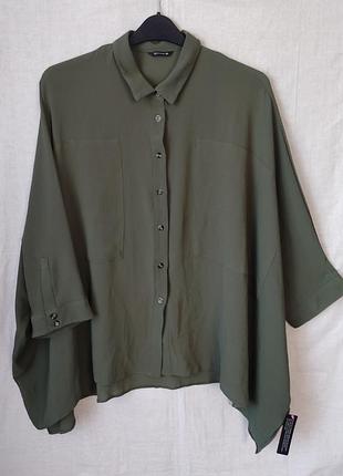 Блуза шовкова оверсайз roman;  батал