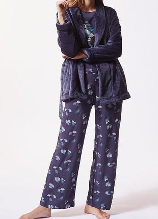 Etam пижама из 3 предметов, домашний костюм