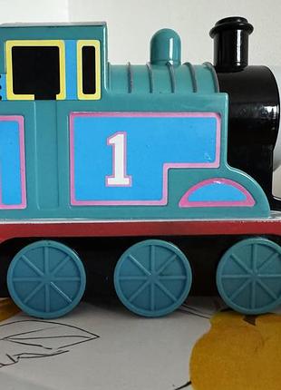 Чемодан для паровозиків thomas & friends у формі томаса + металевий паровозик