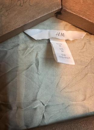 Довга сатинова сорочка h&m