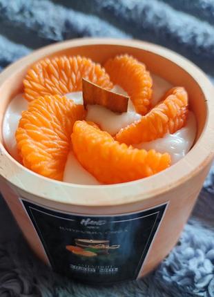 Свеча з ароматом 🍊