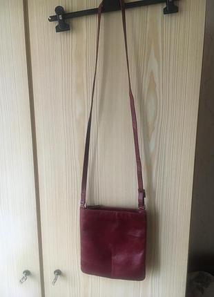 Сумка шкіра, заміри на фото