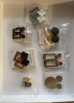 Сережки в стилі 80х