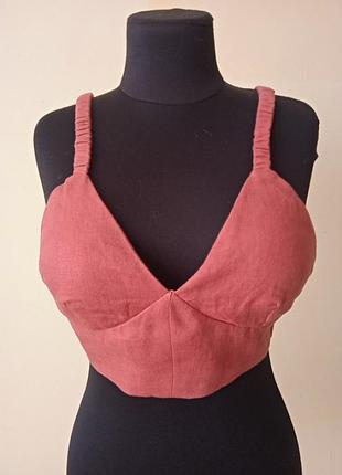 Топ льняной