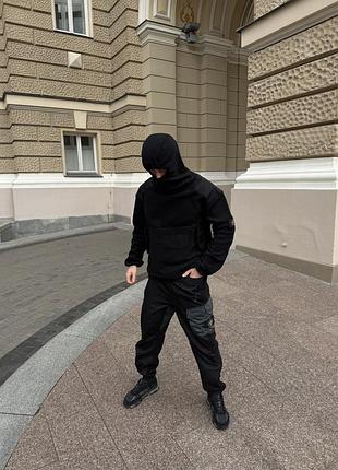Ninja stone island fleece чорний — купить в Украине | SHAFA