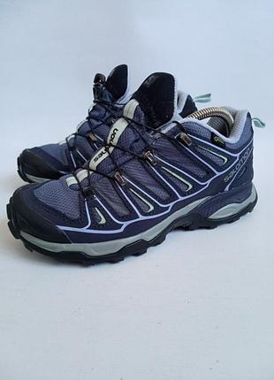 Треккинговые кроссовки salomon gore tex