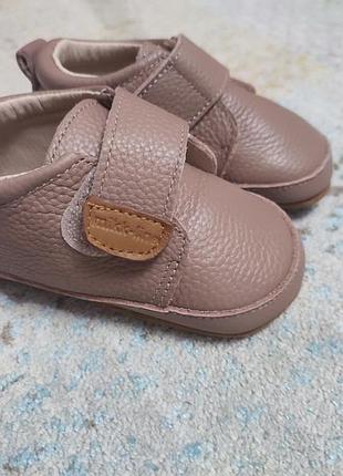 Mikk-line кожаные тапочки слипоны тапочки на липучках