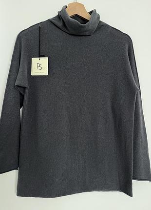 Светр водолазка гольф графіт італія