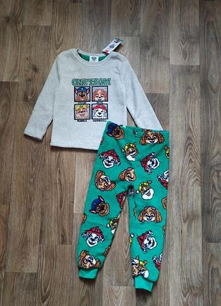 Теплая плюшевая пижама щенячий патруль от primark