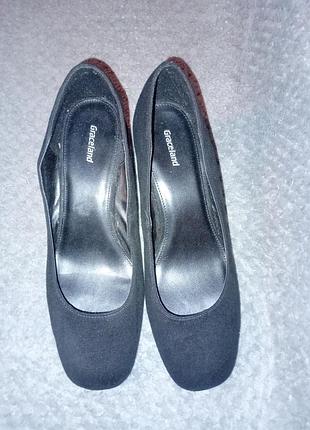 Туфли искусственный замш