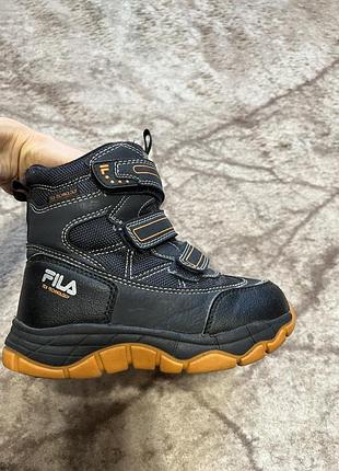 Зимові термо ботинки fila на хлопчика