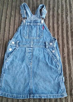 Джинсовый сарафан