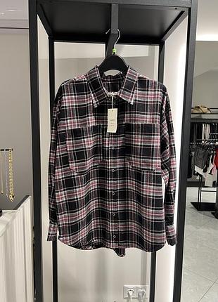 Сорочка жіноча, сорочка garno, жіноча сорочка в клітинку, рубашка жіноча