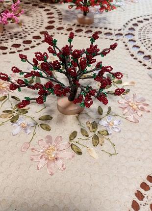 Дерево из бисера 9см