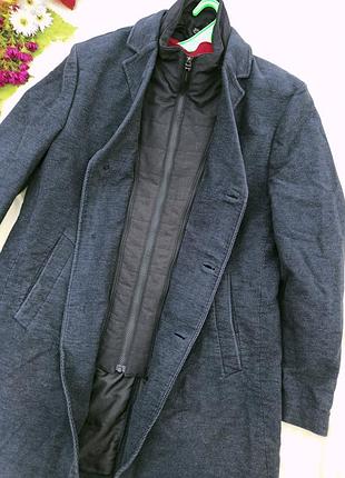 Демисезонное утеплённые пальто,l-xl, stones., modern fit.