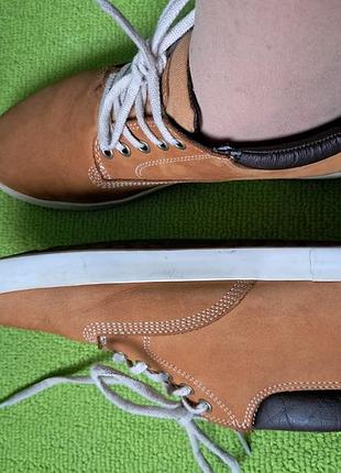 Ботинки 41р кожа timeberland