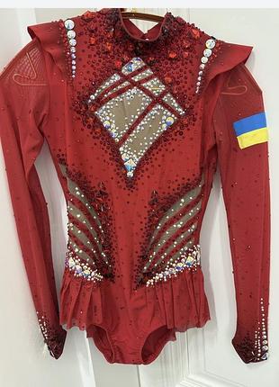 Купальник для художньої гімнастики на ріст 140+