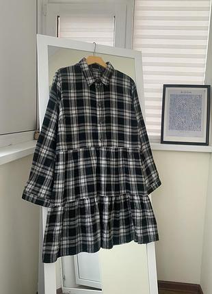Платье в клетку