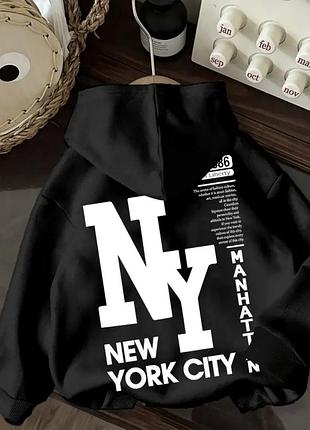 Худі чорне з написом