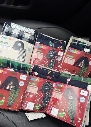 Новогодние пижамы на мальчика