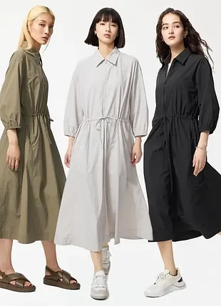 Нейлонова сукня uniqlo   (рукав 3/4) 479746
