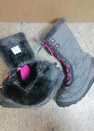 Чоботи columbia жіночі термо мембрана на хутрі