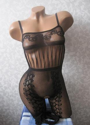 Боди-сетка бодистокинг комбинезон.2/1