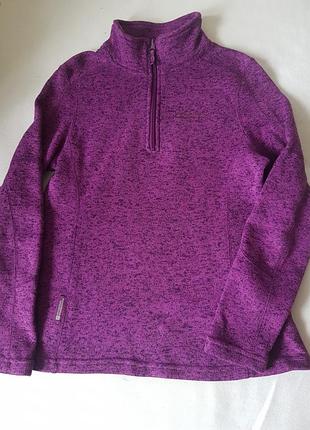 Тепленький свитерик из красивой трикотажной ткани, известного бренда, р.10