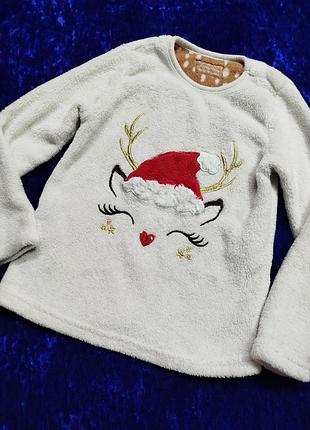 Теплый флисовый свитер кофта 🍒