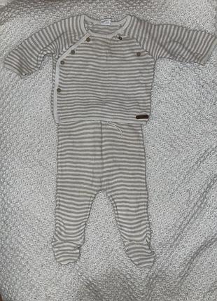 Вʼязаний костюм 68р