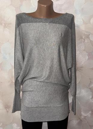 Жіночий подовжений светр з віскози