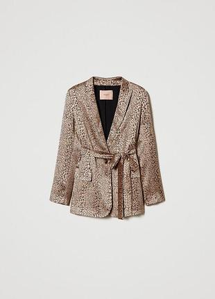 Шикарний сатиновий піджак від tein set👌