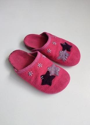 Детские комнатные теплые тапочки тапочки
