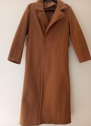 Стильное длинное пальто zuiki