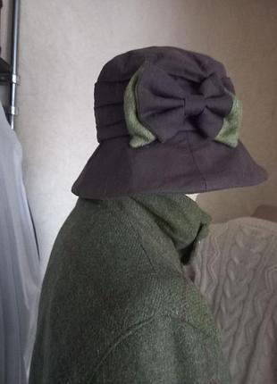 Літній капелюх bucket hawkins з воскової бавовни з твідовою стрічкою та квітковим бантом