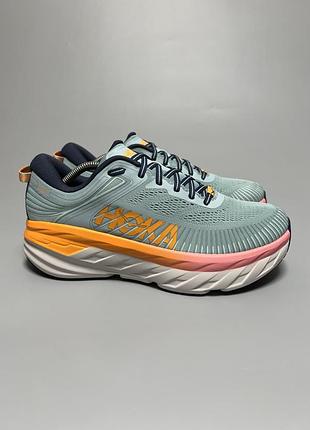 Бігові кросівки на широку ногу hoka one one bondi 7 wide оригінал
