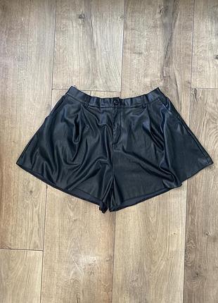 Шорти еко шкіра стрейч