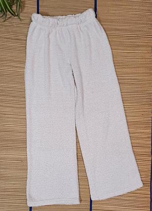 Штаны теплые домашние женские george l белые