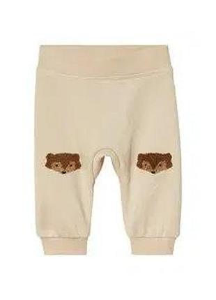 Теплые брюки на флисе 86/92