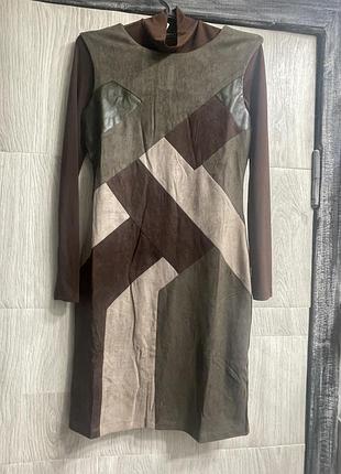 Комплект : сарафан isabel london + водолазка/гольф s