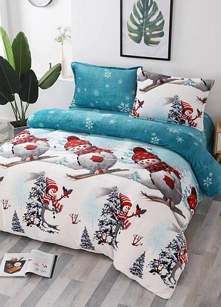 Постіль велюрова євро розмір